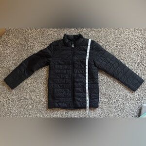 Lands' End Kids Black Puffer Jacket